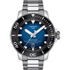 Tissot Orologio Tissot Automatico Seastar 2000 Professional valvola elio Powermatic 80 nero e blu T120.607.11.041.01