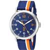 Nautica Orologio Wakeland da uomo N83, Striscia blu/arancione/bianca, Wakeland