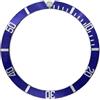 ROUHO 37,6mm Inserto Lunetta Orologio Alluminio Inclinato Anello Lega Componente Intarsio Opaco Segnatempo 30,7mm per Rolex Submariner Date 16610