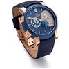 Kronsegler Apollo 11 orologio automatico oro rosso-blu limitato