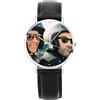 SOUFEEL Orologio Donna Orologio da Polso Fotografico Personalizzato Testo 45mm impermeabile Regali per San Valentino uomo e donna coppia