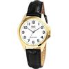 Q&Q Orologio analogico digitale automatico da donna, con cinturino S7230553, multicolore, cinghia