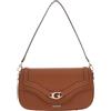 GUESS borsa a tracolla Dea Flap Shoulder Bag Cognac marrone