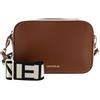 Coccinelle Pelle borsa a tracolla Tebe Crossover Bag Cognac marrone