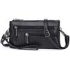 Holibanna Borsa Spalla Elegante Da Donna Clutch Da Borsetta Busta Per Cerimonie e Eventi Nera