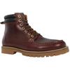 Lumberjack- Newton Boat Shoe Man in Brunello lwg Pull- up Leather, 45