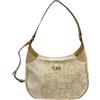 Alviero Martini 1A Classe Borsa a Tracolla Geo White, Tessuto con Tracolla Regolabile, 22x29x7 cm, Tasca Interna con Zip, Stile Casual