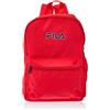 FILA Bury Small Easy Backpack-True Red-OneSize, Zaino Unisex-Bambini e Ragazzi, Rosso Vivo, Taglia Unica