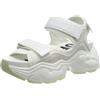 Buffalo Binary 0, Sandali Bassi Donna, Bianco, 36 EU