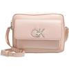 Calvin Klein RE-Lock Camera Bag with Flap K60K609114, Borse a Tracolla Donna, Rosa (Spring Rose), OS