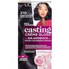 L'Oreal Paris L'óreal Casting Creme Gloss Tinture per capelli, 210 nero blu, 600 gr