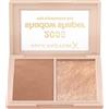 Max Factor 2000 Calorie Shadow Shaper Duo, 010 Bronze Glaze, Palette di ombretti in 2 step, Contorno occhi in 2 step, Formula elastica da crema a polvere, 4g