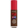 Rimmel London Lasting Finish 35 Hour, fondotinta, lunga durata, idratante, formula vegana, copertura totale, 30 ml, 710 Deep Mahogany