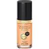 Max Factor Fondotinta Facefinity All Day Flawless - Correttore, Fondotinta liquido e primer viso 3-in-1, Formula vegan, Copertura modulabile, Tenuta fino a 30 ore, SPF20 - W76 Warm Golden, 30 ml