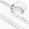 REBECCAGIBSON 50 Pezzi 21x11mm NFC Tags Sticker,Chip NFC 137 Byte Memoria, Chip sticker Programmabile,Etichette Adesive Vuote Chiare, Etichette RFID Trasparenti, Compatibili con Tutti,per Casa