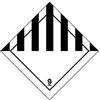 Caledonia Signs 100 etichette S/A 100x100mm Merci Varie Classe 9