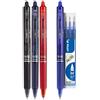 Pilot Frixion Clicker inchiostro gel cancellabile 3 penne + 1 omaggio + 3 Refill gratuiti. Punta media cancellabile inchiostro gel BONUS PACK
