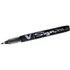 Pilot Faserschreiber V Sign Pen, schwarz,Strichstärke: 0,6mm