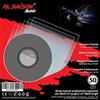 MC DAISON 50 pezzi Busta Copertina custodia interna protettiva antigraffio antistatica sagomata di cartavelina semitrasparente di alta qualità per dischi in vinile LP 33 giri e 12 mix (diam. 30 cm)