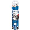 STAEDTLER Mars Lumograph Graphite Artist Pencil Pack, 12 gradi (8B, 7B, 6B, 5B, 4B, 3B, 2B, B, HB, F, H, 2H), gomma in plastica Mars, 61 100 P