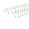 Craftelier - Kit di 2 spirali a doppio anello per rilegatura di album, taccuini, agende o calendari | Ideale per progetti di scrapbooking e artigianato | Ø 1,90 cm (0,75) - Color menta