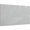 ALLboards Lavagna in vetro grigia magnetica 100×80 cm - senza cornice, per calamite al neodimio