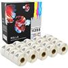 PRESTIGE CARTRIDGE 20 Compatibili Rotoli 11355 S0722550 19mm x 51mm Etichette adesive per Dymo LabelWriter 4XL 450 400 330 320 310 Twin Turbo Duo Seiko SLP 450 410 400 240 200 120 100 Pro Plus (500 Etichette per Rotolo)