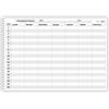 Agendepoint.it Planning settimanale perpetuo spiralato 30x42cm A3 55fogli