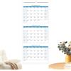 Generico Calendari Da Parete 3 Mes/i Pianificatore 2025-2027 | Visualizzazione Verticale Del Calendario Cartaceo Con Visualizzazione Mensile| Programma Annuale 'agenda Appendibile Per Uffici Quotidiani