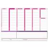 Idee di Leonardo PINK POWER - Planner settimanale 42x30 - agenda planner da tavolo senza data - legatura in basso