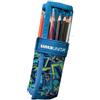 Tinta Unita Astuccio Rotolo 24+1 Colori Pastello Graffiti/OHOH - Poliestere 40×20 cm - Arrotolabile e Compatto (Blu)