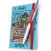 DONSOUVENIR VIENNA TACCUINO CON PENNA. MODELLO: SANKT STEFAN DOM WIEN