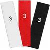 namensbaender.de GmbH Etichette tessute con numero 3 quantità di etichette formato 100 pezzi/9,90 €, combinazioni di colore nero - bianco
