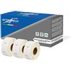 Aftertech 3x 2525 25x25mm Rotoli di Etichette adesive compatibili (750 Etichette/rotolo = 2250 totali) per Dymo LabelWriter Seiko SLP etichettatrici stampanti S0929122 3x2525