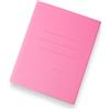 KORAT - Cartelle 3 Lembi in Cartoncino 150gr A4 - Confezione 50 Pezzi - 5 Colori (Arancio, Azzurro, Giallo, Rosa, Verde Chiaro) - Resistenti, Made in Italy, per Ufficio e Scuola (Rosa)