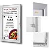 Vendooh! BACHECA PORTA MENU PER ESTERNO PANNELLO LOGO PERSONALIZZATO SERRATURA E CHIAVI - 1xA4