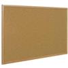 Agendepoint.it - Lavagna Bacheca Sughero 40x60 Cornice In Legno Naturale Pannello In Sughero