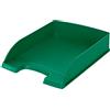 LEITZ 52270255 Plus Standard, Vaschetta Porta Corrispondenza, Formato A4, Colore Verde, 1 Pezzo
