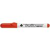 Tratto Pennarello a secco - rosso - punta tonda 2,5mm - per lavagne cancellabili - Tratto