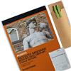 Generico 5 BLOCCHETTI RICEVUTE SANITARIE FOR.A5 + SET PENNA E MATITA ECOLOGICA, BLOCCO DA 50 FOGLI DOPPIA COPIA NON NUMERATE, FATTURE SANITARIE, FATTURE REGIME FORFETTARIO, PROFESSIONI MEDICHE, REGISTRO MEDICO