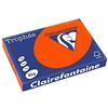 Clairefontaine Trophee risma da 500 fogli di carta colorata fogli A3, 80 g; Cardinal rosso