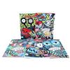 SEVEN SPA QUADERNO Maxi A4-4 pezzi quadernone SEVEN SJ FACCE BOY fantasie assortite - Q - QUADRETTO 5 mm con margine per 1/2a elementare - max q.ty + 30% fogli