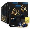 L'OR Espresso Caffé Ristretto Decaffeinato Intensità 9 - Capsule di Alluminio Compatibili con Nespresso®* - 10 Confezioni (100 Porzioni)