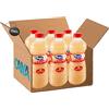 CAIYA 6X Yoga Succo di Frutta e Polpa al Gusto di Mela e Banana 1L [CAIYA® BOX da 6 Bottiglie]