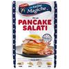Lo Conte Le Farine Magiche | Preparato per Pancake Proteici Salati, Mix di Farina Ricca di Proteine per Waffle, Crêpes e Toast, Confezione da 200 g (8 pezzi)
