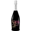 BRANDGIFT.IT Bottiglia Personalizzata Compleanno Santero 958 NERA Spumante Extra Dry Perlage Floreale Bottiglie Personalizzate Anni Compiuti Ottimo Regalo Per Brindisi Originali (ROSA, 70 ANNI)