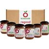 Ragood Box Degustazione Ragù Vegetali Sugo Plant Based Assortito 6 Gusti Sugo Pronto Vegano Senza Lattosio Made in Italy V-Label Confezione 6 Pezzi 185g (RAGOOD)