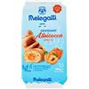 Zeus Party Crossant Melegatti Cornetti alla Marmellata di Lbicocca 3 Confezioni da 300g Contenenti 6 Cornetti Ciascuna