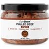 GymBeam Pulled Beef - Carne di Manzo Ready-to-Eat, Carne Succosa e Tenera da Bovini di Prima Scelta, Alte Proteine e Bassi Grassi, Senza Glutine e Lattosio, Ideale per Hamburger e Tortillas, 250g