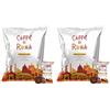 CAFFE' DI ROMA Caffè di Roma Chicchi di Caffè Tostati ricoperti di Cioccolato Fondente Incartati Singolarmente - Senza Glutine - 2 Buste da 1 kg - Certificato Kosher - Senza Glutine